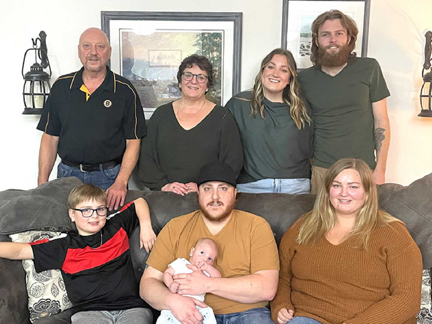 Arlene Fyke and her family